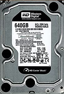 Western Digital wd6401aals-00j7b1?640?GB DCM : harnnt2ca(中古品)