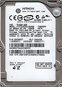 Hitachi hts723232l9sa60?P/N : 0?a58837?MLC : da2459?320?GB(中古品)