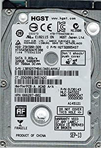 Hitachi hts545032?a7e380?P/N : 0j30143?MLC : da5322?320?GB(中古品)