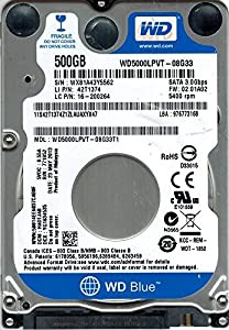 Western Digital wd5000lpvt-08g33t1?500?GB DCM : haotjab(中古品)の通販は