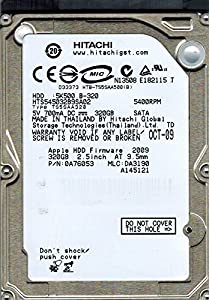 Hitachi hts545032b9sa02?P/N : 0?a76053?MLC : da3190?320?GB(中古品)