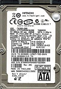 Hitachi hts722020?K9?a300?P/N : 0?a53415?MLC : da2014?200?GB(中古品)