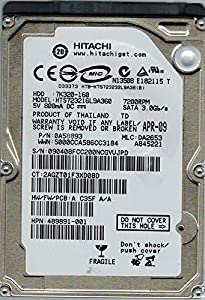 Hitachi hts723216l9?a360?P/N : 0?a58893?160?GB MLC : da2653(中古品)