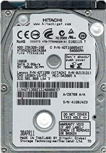 Hitachi hts543216?a7a384?P/N : 0j13121?MLC : da3805?160?GB(中古品)