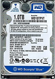 Western Digital wd10tpvt-00ht5t1?1tb DCM : hhbvjhn(中古品)の通販は