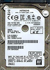 hts547550?a9e384?Hitachi MLC : da3872?P/N : 0j20011?500?GB(中古品)の通販は