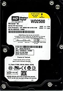 Western Digital wd2500jd-19hbb0?250?GB DCM : hschctjah(中古品)