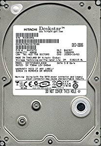 Hitachi hdt725040vla360?P/N : 0?a33272?MLC : ba2367?400?GB SATA(中古品)