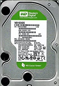 Western Digital 1.5?TB wd15eads-65r2b0?DCM : harnnt2ca(中古品)