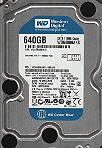 wd6400aaks-00e4?a0、DCM hancntjaab、Westernデジタル640?GB SATA 3.5ハードドライブ(中古品)の通販は