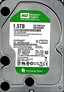 Western Digital wd15earx-22z5b1?1.5?TB DCM : hbnnht2mb(中古品)の通販は