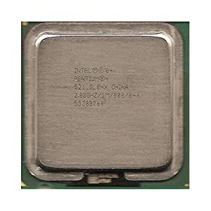 インテルPentium p4?521?sl8hx sl8pp sl9cgデスクトップCPUプロセッサー1?M 2.8?GHz 800?MHz LGA 775(中古品)