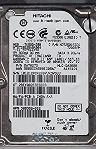 hts725025?a9a364、PN 0?a78272、MLC da3688、Hitachi 250?GB SATA 2.5ハードドライブ(中古品)