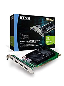 ELSA GEFORCE GT 730 1GB QD グラフィックスボード GD730-1GERQD(中古品)