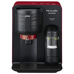シャープ ヘルシオ(HEALSIO) お茶プレッソ 湯ざまし機能付き レッド TE-TS56V-R(中古品)