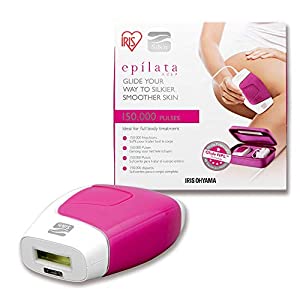 アイリスオーヤマ 光脱器 エピレタ 光美容器 15万発照射 全身 5段階調整 レディース メンズ 男女兼用 肌に優しい 全身ムダ毛処理