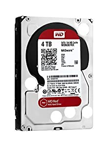 WD Red 4TB NAS Hard Drive: 1 to 8-bay RAID Hard Drive: 3.5-inch SATA 6 Gb/s, IntelliPower, 64MB Cache WD40EFRX by Wester