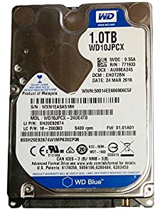 Western Digital wd10jpcx-24ue4t0?DCM : ebkt2hk 1tb(中古品)