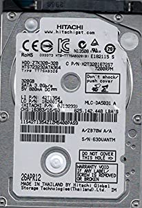 Hitachi hts723232?a7a364?320?GB P/N : 0j13233?MLC : da5031(中古品)