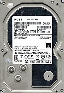 HGST hdn724040ale640?P / N : 0?F22408?MLC : mpk5e0?4?TB(中古品)