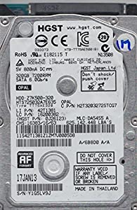 hts725032?a7e635、PN 0j26123、MLC da5455、Hitachi 320?GB SATA 2.5ハードドライブ(中古品)