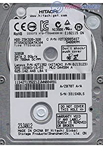 日立 HTS543232A7A384 P/N: 0J13123 MLC: DA4584 320GB(中古品)