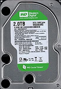 Western Digital wd20ears-00mvwb0?DCM : hbnnhtjmab 2tb WmazA(中古品)