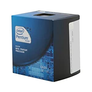 インテルbx80623g620?Pentium g620?Sandy Bridge 2.6?GHzソケット1155?65?Wデュアルコアデスクトッププロセッサ(中古品)