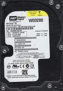 wd3200jd-22klb0、DCM dsbacajca、Western Digital 320?GB SATA 3.5ハードドライブ(中古品)