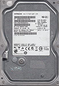 hds721025cla382、PN 0?F13651、MLC jpt3gh、Hitachi 250?GB SATA 3.5ハードドライブ(中古品)
