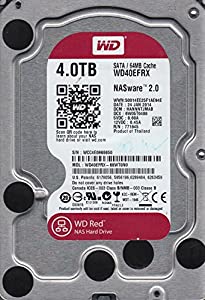 wd40efrx-68wt0?N0、DCM hannntjmab、Westernデジタル4tb SATA 3.5ハードドライブ(中古品)