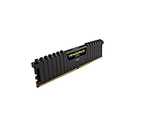 CORSAIR DDR4 記憶装置モデュール VENGEANCE LPX Series 黒いこと 8GB×2枚一揃いの道具 CMK16GX4M2B3200C16(中古品)