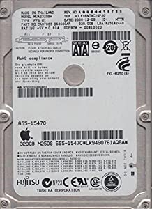 mja2320bh FFS g1、PN ca07083-b63600ap、Fujitsu 320?GB SATA 2.5ハードドライブ(中古品)
