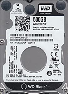 WD5000LPLX-00ZNTT0、DCM HAOTJBK、Western Digital 500GB SATA 2.5ハードドライブ(中古品)