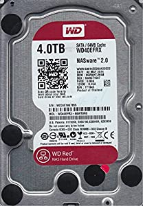 wd40efrx-68wt0?N0、DCM hgrnhtjmab、Westernデジタル4tb SATA 3.5ハードドライブ(中古品)