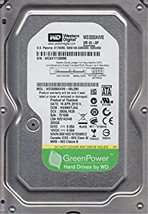 wd3200avvs-00l2b0、DCM hannhtjag、Western Digital 320?GB SATA 3.5ハードドライブ(中古品)