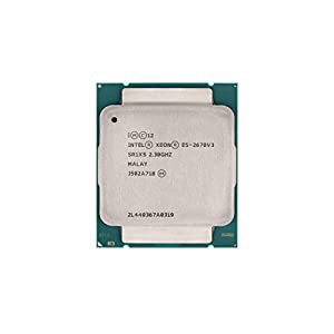 Intel Xeon E5-2670V3 12コアプロセッサー 2.30Ghz 30MB スマートキャッシュ 9.60 GT/S QPI TDP 120W CPU SR1XS BX80644E52670V3