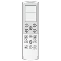 シャープ[SHARP]　オプション・消耗品　【2056380710】　エアコン用　リモコン(中古品)