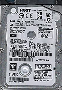 hts725032?a7e635?P / N : 0j38653?MLC : da6102?HGST 320?GB(中古品)