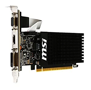 MSI GeForce GT710 GDDR3 2GB グラフィックスボード VD5931(中古品)
