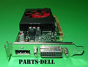 AMD Radeon R5 240 1GB DDR3 ビデオカード PCI-e DVI/ DisplayPort Dell F9P1R(中古品)
