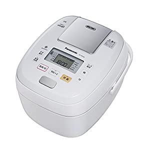 パナソニック 炊飯器 5.5合 剪断応力IH式 おどり炊き 白いこと SR-PB106-W(中古品)