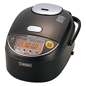 象印 圧力IH炊飯器 5.5合 ダークブラウン NP-ZF10 NP-ZF10-TD(中古品 