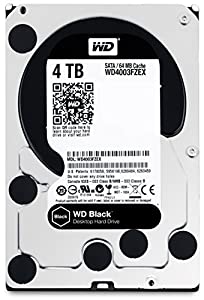 Western Digital 4TB 7200 RPM SATA 6 Gb/s 64MB Cache, 3.5-Inch Desktop Hard Disk Drive (WD4003FZEX) [並行輸入品](中古品)