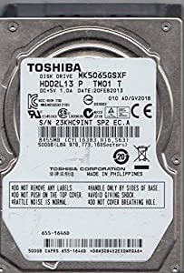 -Toshiba MK5065GSXF 500 GB SATA 2.5-inch Internal Hard Drive - 5400 RPM. Drive Only. [並行輸入品](中古品)