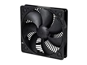 SilverStone Air Penetrator Air Channeling Case Fan 180*180*32mm, 700/1200rpm AP181 (Black) [並行輸入品](中古品)