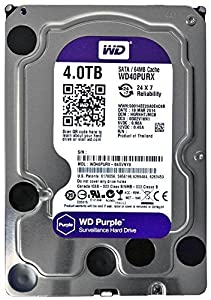 Western Digital AV WD40PURX 4TB SATA 6GB s Intellipower 64MB 3.5in Bulk [並行輸入品](中古品)