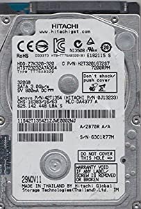 HTS723232A7A364, PN 0J13233, MLC DA4377, Hitachi 320GB SATA 2.5 Hard Drive [並行輸入品](中古品)