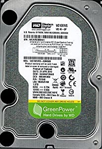 Western Digital WD10EVVS-63M5B0 1TB SATA DCM: HANNNT2MAB [並行輸入品](中古品)