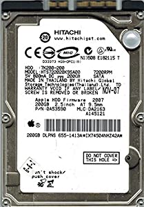 Hitachi HTS722020K9SA00 P/N: 0A53590 MLC: DA2163 200GB [並行輸入品](中古品)